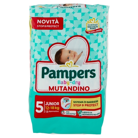 Pampers Baby-dry Mutandino Junior 13 pz